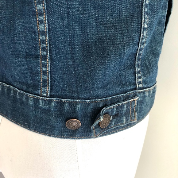 Levis Studded Jeans Vest - Picture 6 of 9